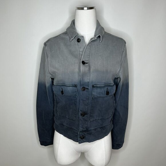 Lularoe Blue Ombre Kenny Denim Jacket Size Small - Picture 2 of 10